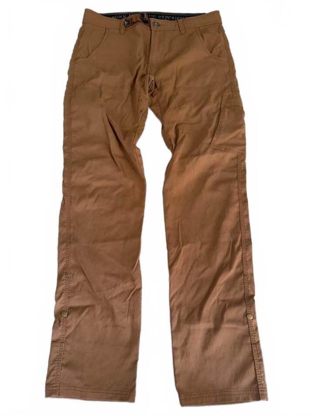prAna Zion Straight Fit Pants 32W x 34L Brown